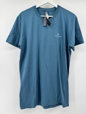 Simply Southern Men's Short Sleeve Tee in Teal Blue